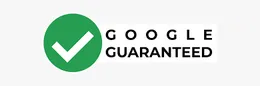 Google Guaranteed badge for Alan Construction, a trusted roofing and exterior services provider in Pittsburgh, emphasizing quality and customer satisfaction.