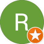Green circular logo with the letter "R" and an orange star icon, representing customer reviews for Alan Construction LLC in Pittsburgh.