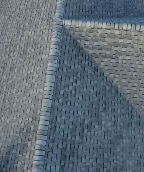 Close view of new shingles on a Mount Washington roof